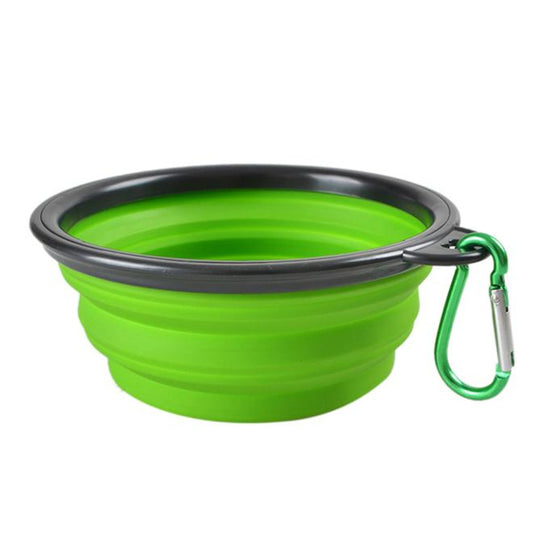 Collapsible Silicone Dog Bowl