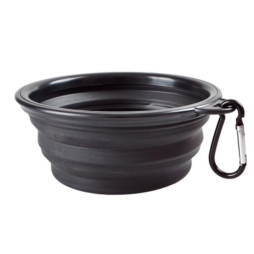 Collapsible Silicone Dog Bowl