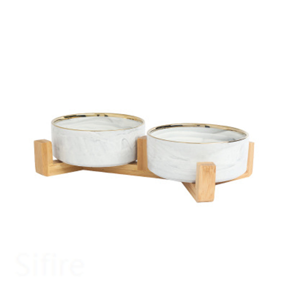 Ceramic Dog Bowl - Single or Double