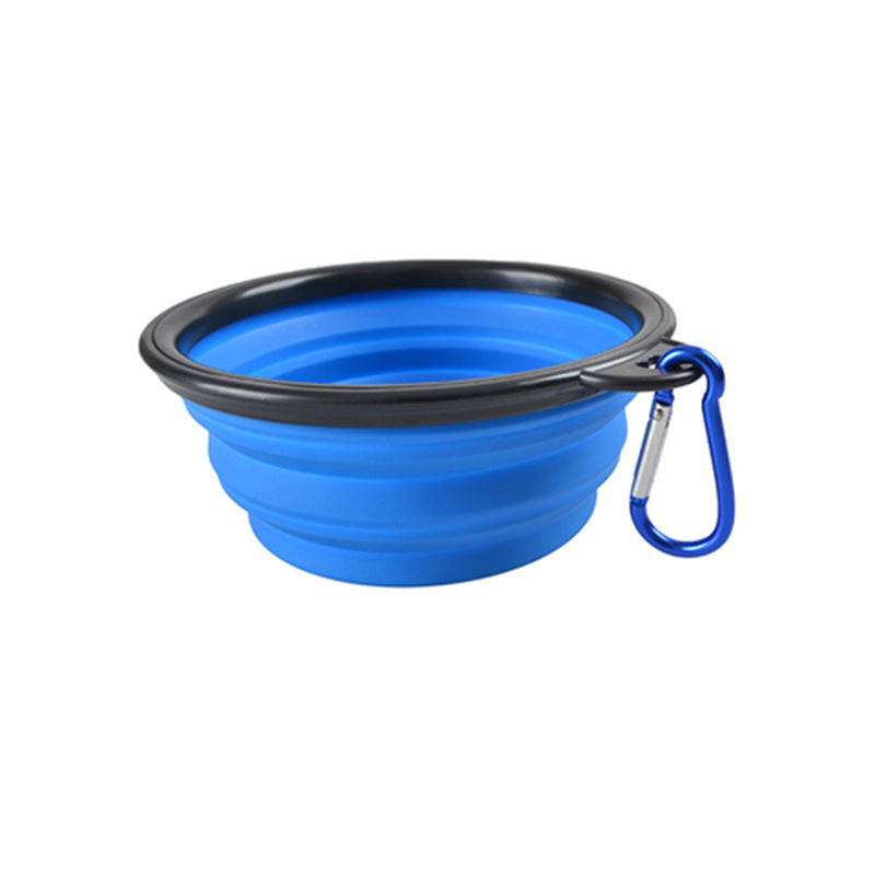 Collapsible Silicone Dog Bowl