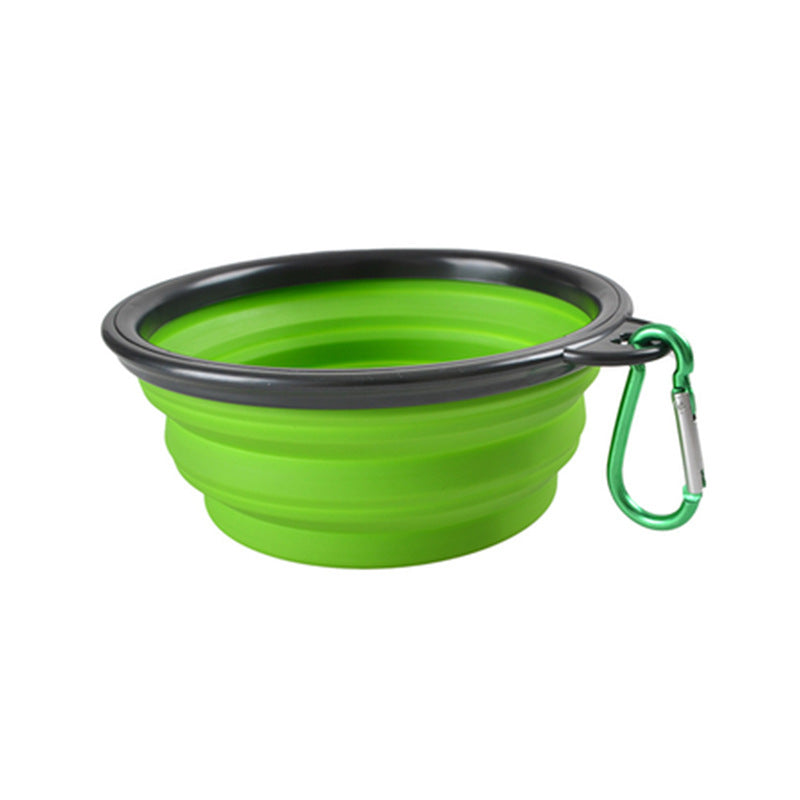 Collapsible Silicone Dog Bowl