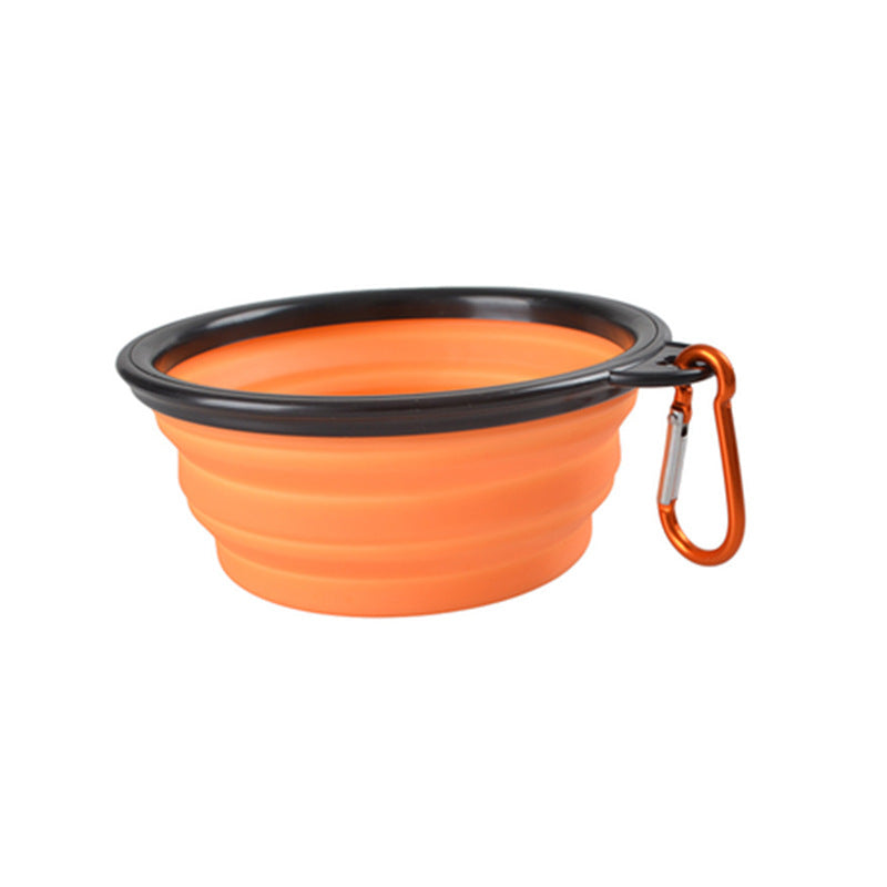 Collapsible Silicone Dog Bowl