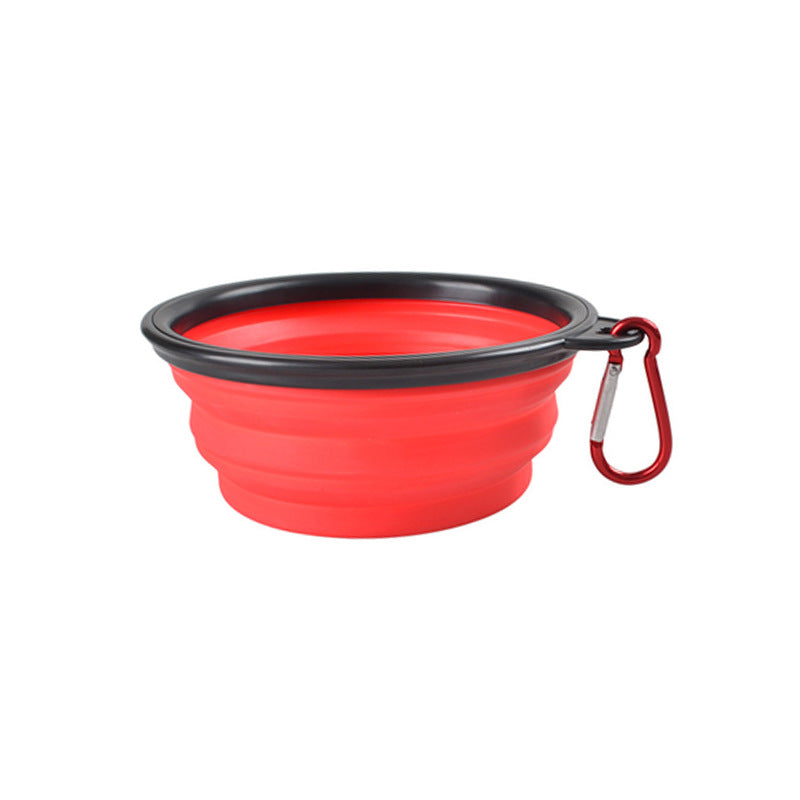 Collapsible Silicone Dog Bowl