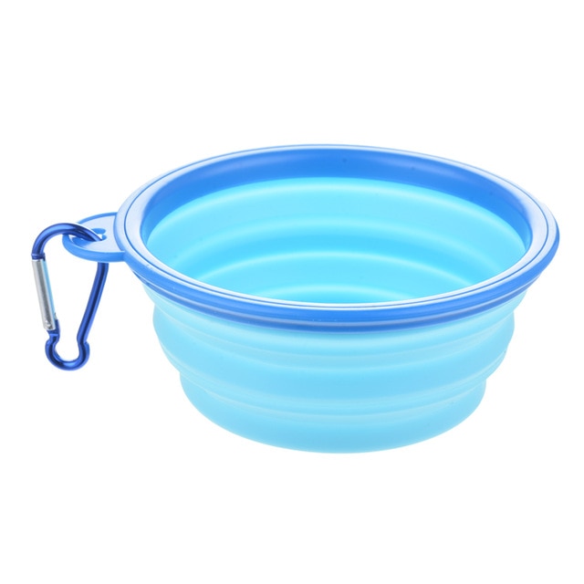 Collapsible Silicone Dog Bowl