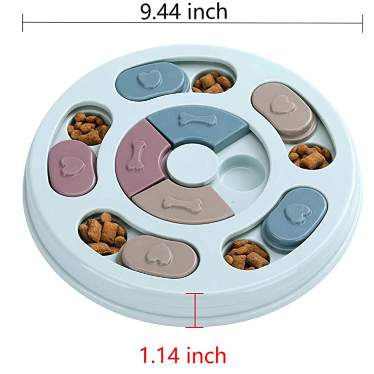 Dog Puzzle Feeding Bowl