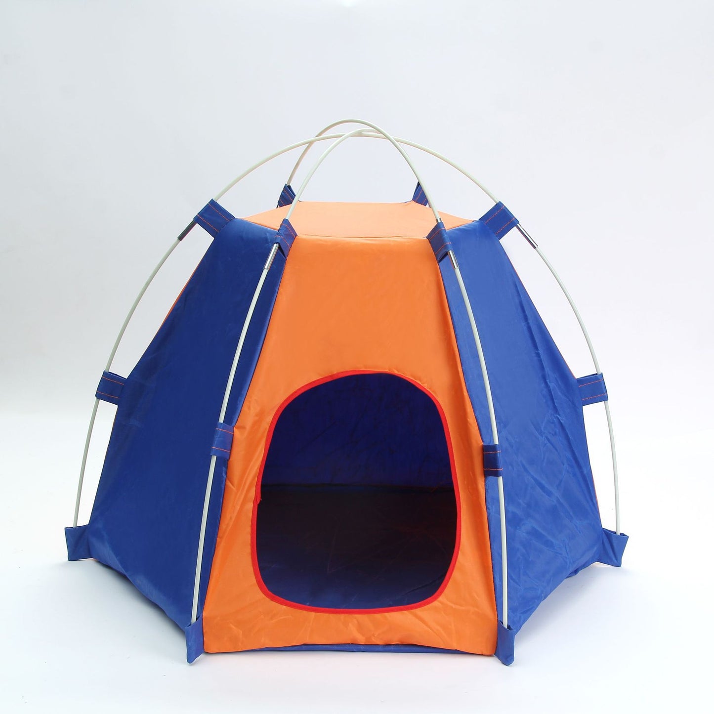 Camping / Beach Indoor Outdoor Pet Tent Small Dog Cat House Sunscreen Portable Foldable Puppy Kennel Cat Nest Dog Sleeping Bed