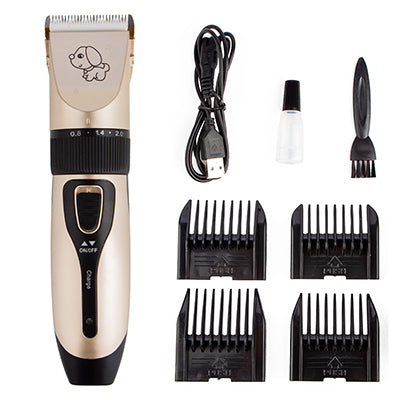 Rechargeable Dog Hair Trimmer USB Charging