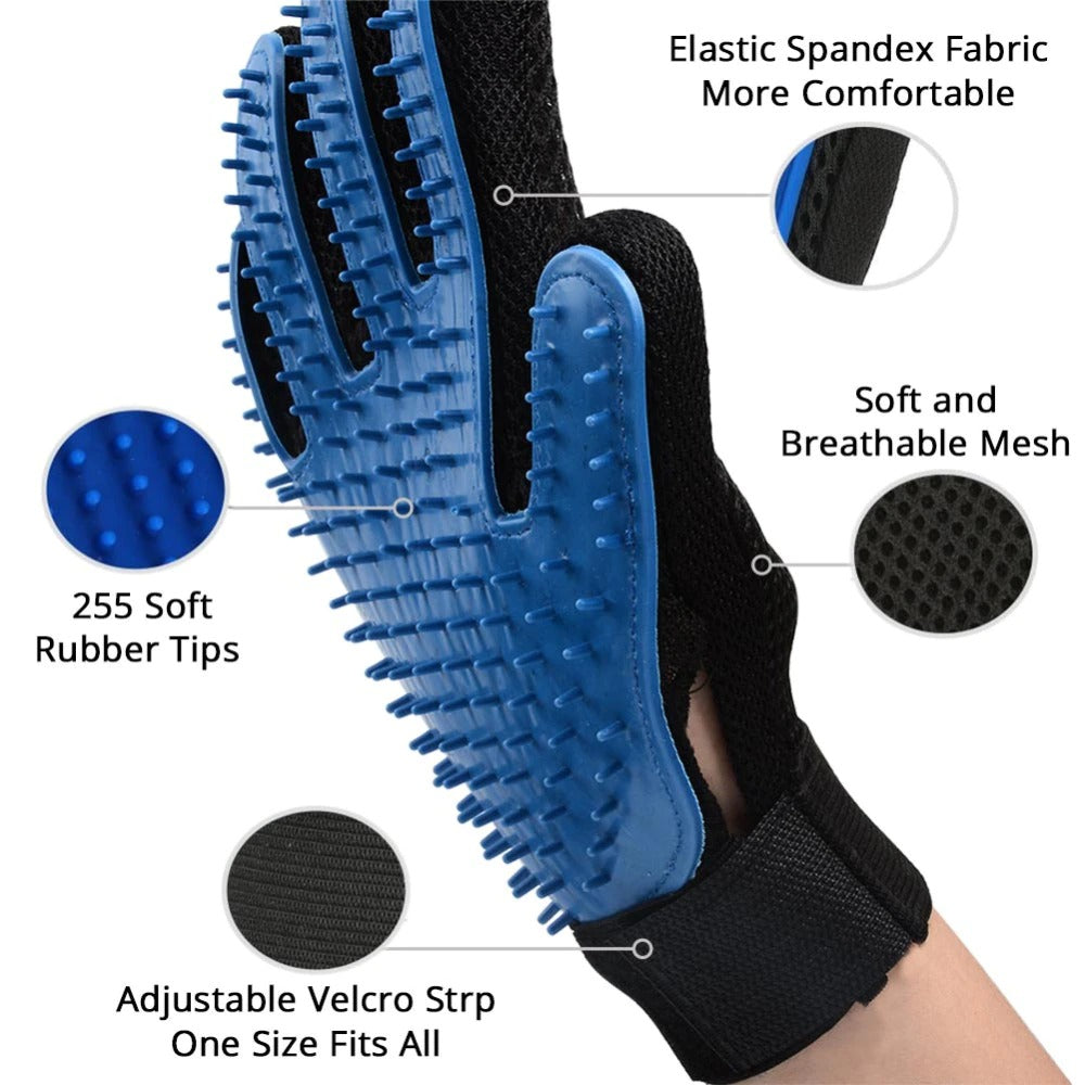 Pet Deshedding Brush Comb Glove