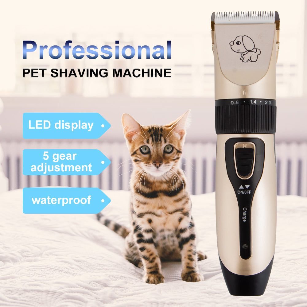 Rechargeable Dog Hair Trimmer USB Charging